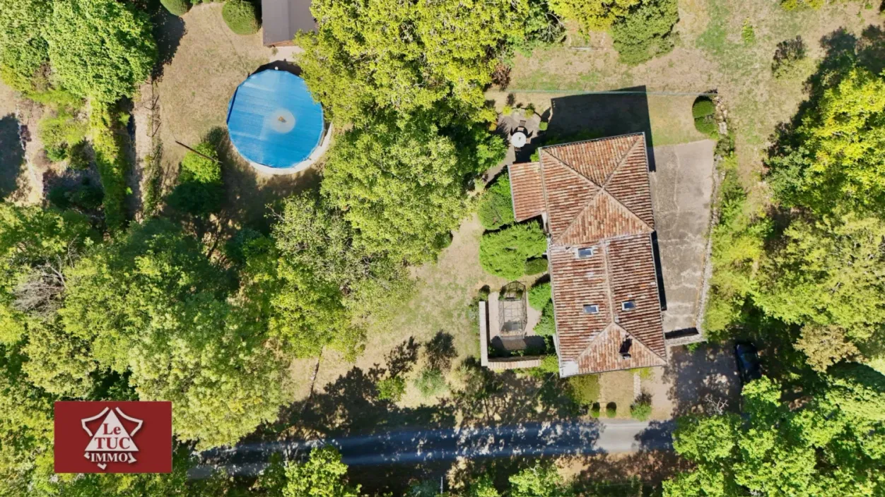Maison de campagne en pierre avec garage, piscine et jardin à Penne-d'Agenais — photo 7
