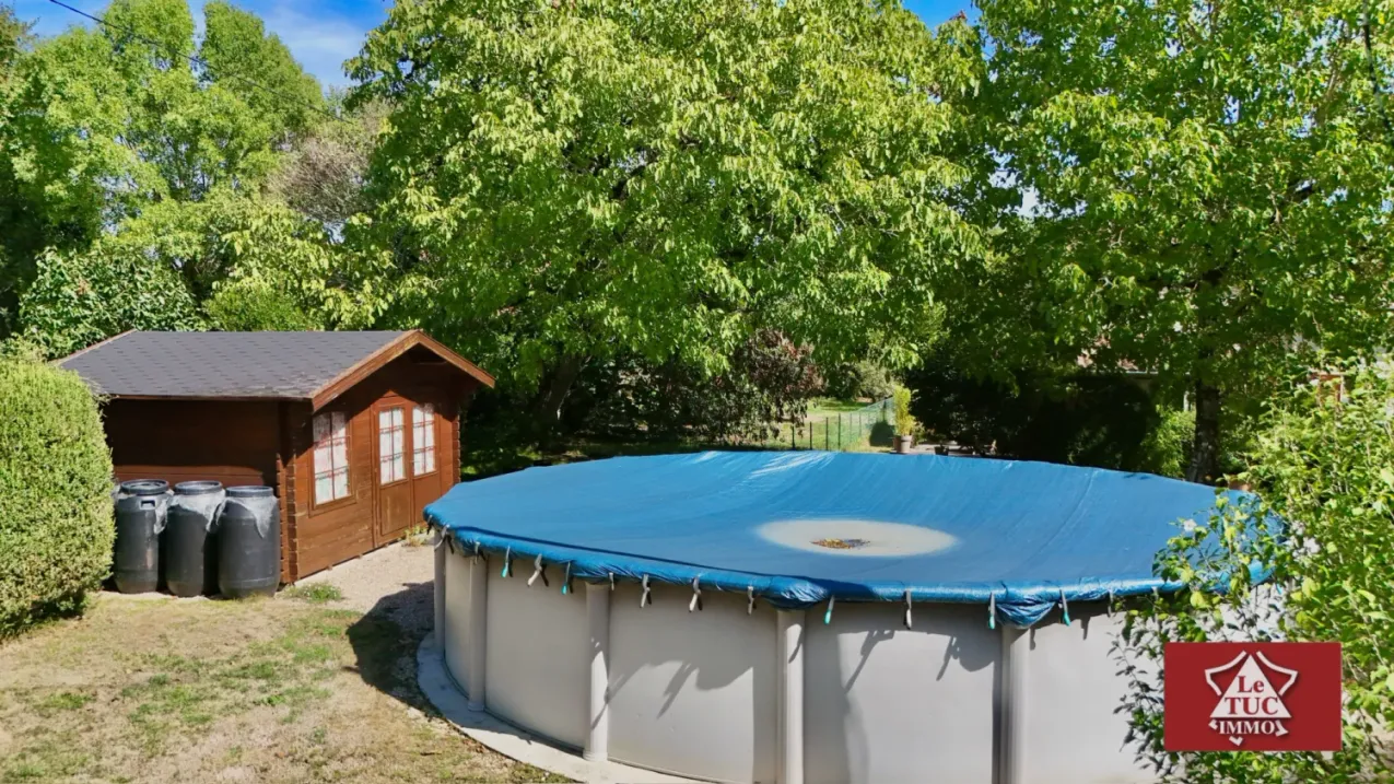 Maison de campagne en pierre avec garage, piscine et jardin à Penne-d'Agenais — photo 8