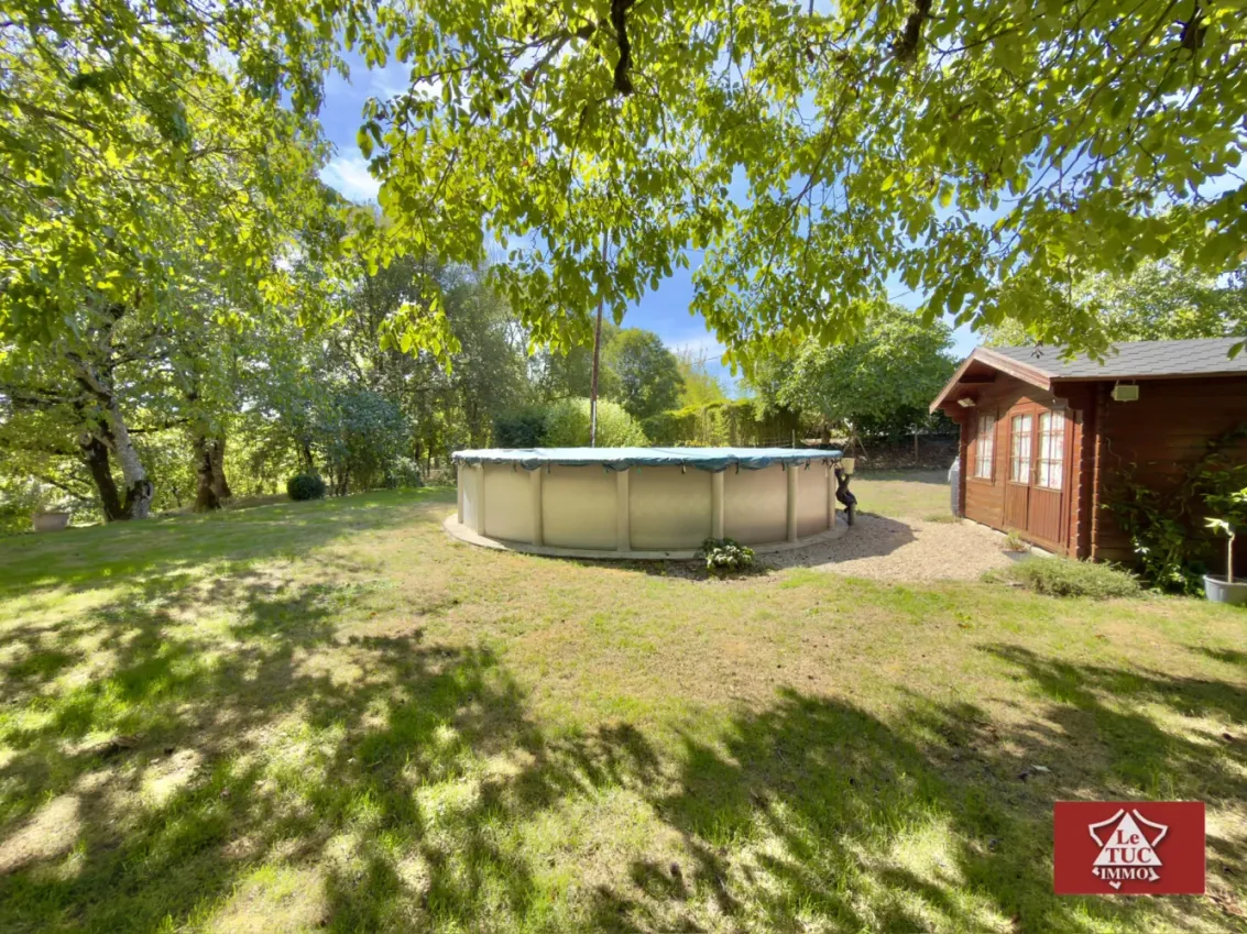 Maison de campagne en pierre avec garage, piscine et jardin à Penne-d'Agenais — photo 9