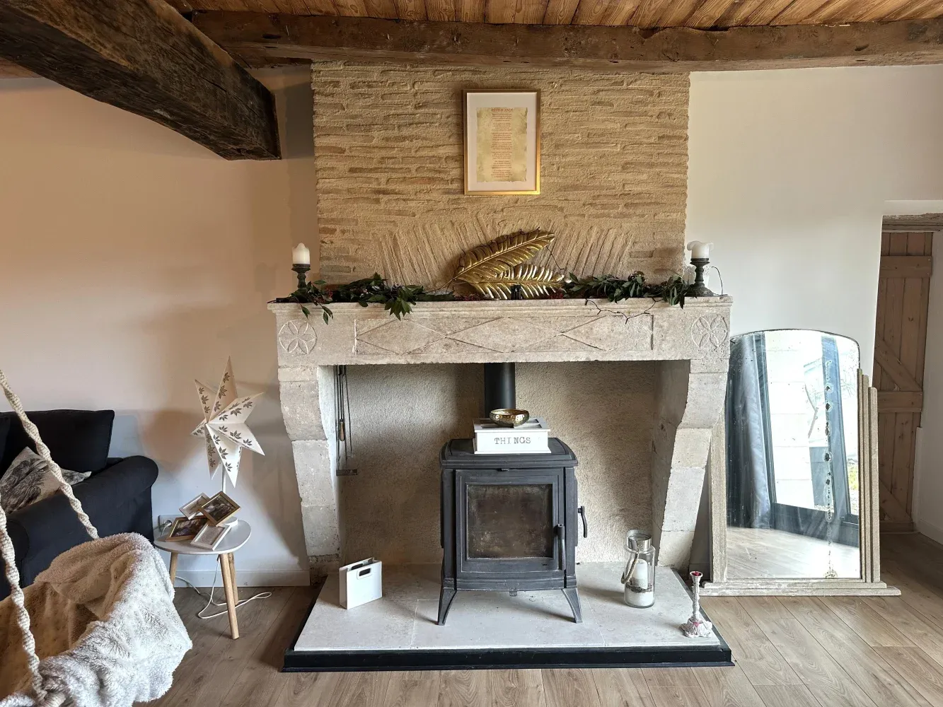 Maison en pierre avec piscine et jardin à Montcaret, Dordogne — photo 4