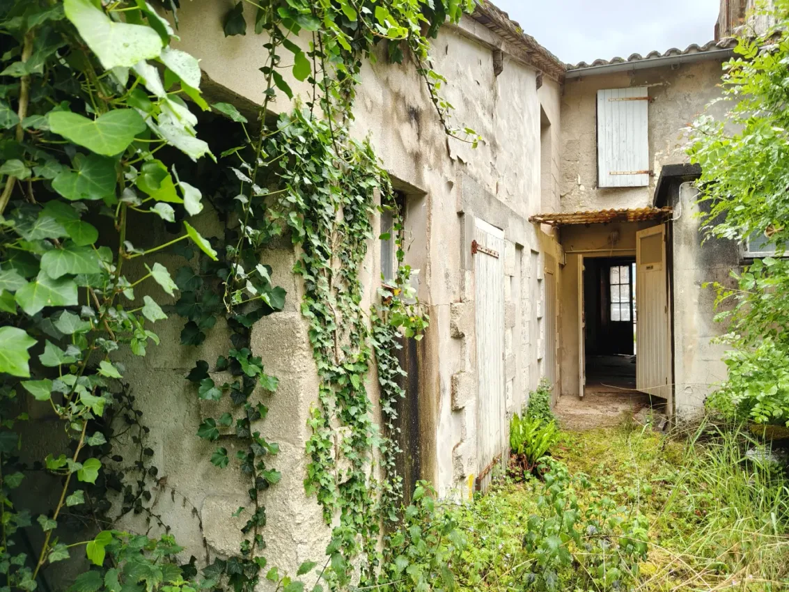 Village house to renovate with garden in Vieux-Mareuil, Dordogne photo 8