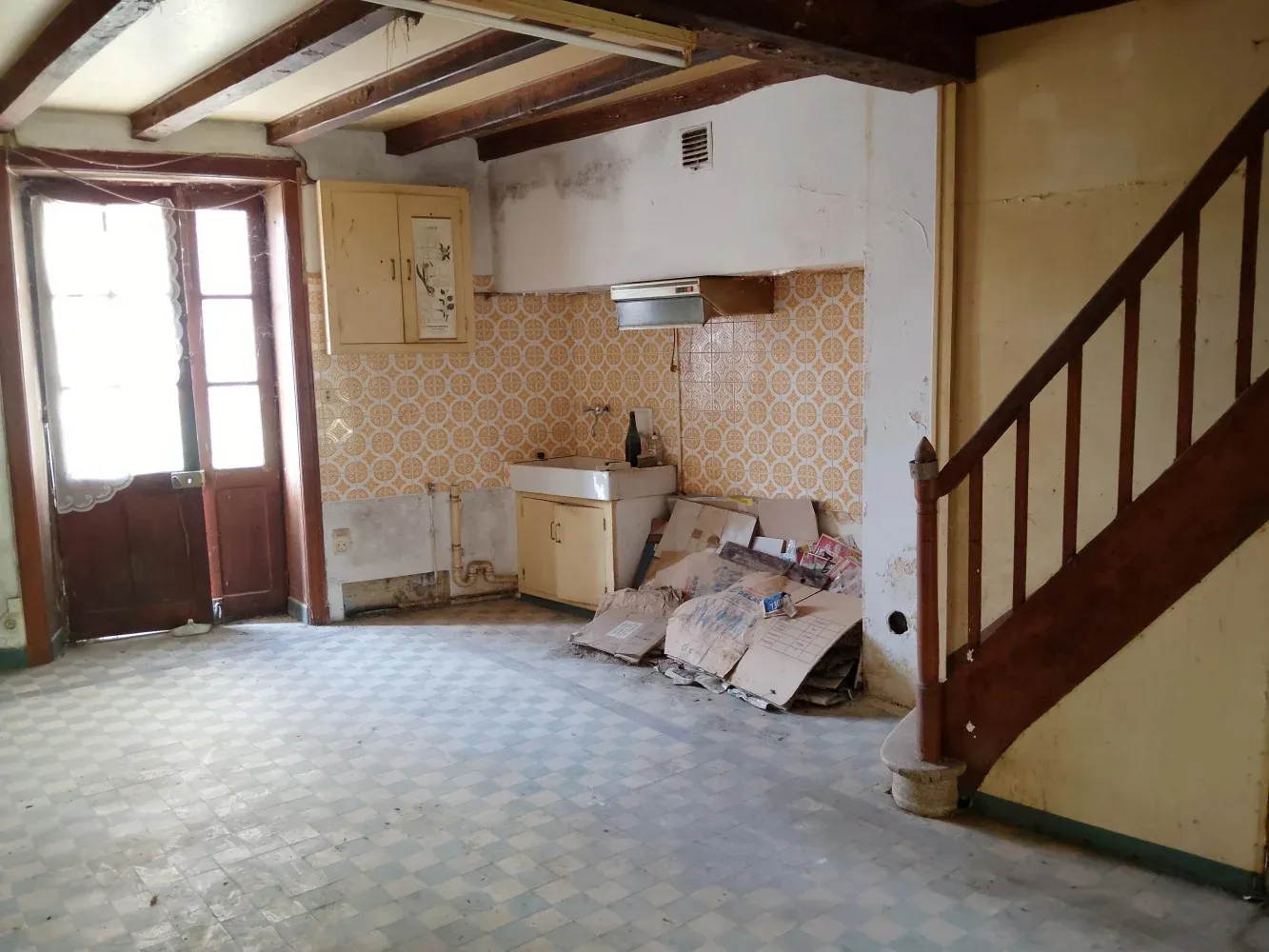 Village house to renovate with garden in Vieux-Mareuil, Dordogne photo 5