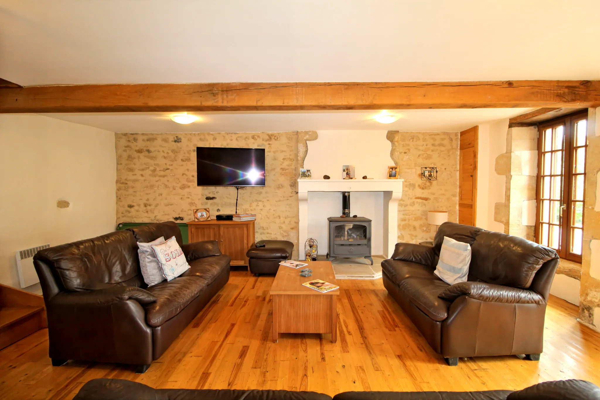 Renovated Semi-Detached Village House with Garden in Pressac, Vienne photo 3