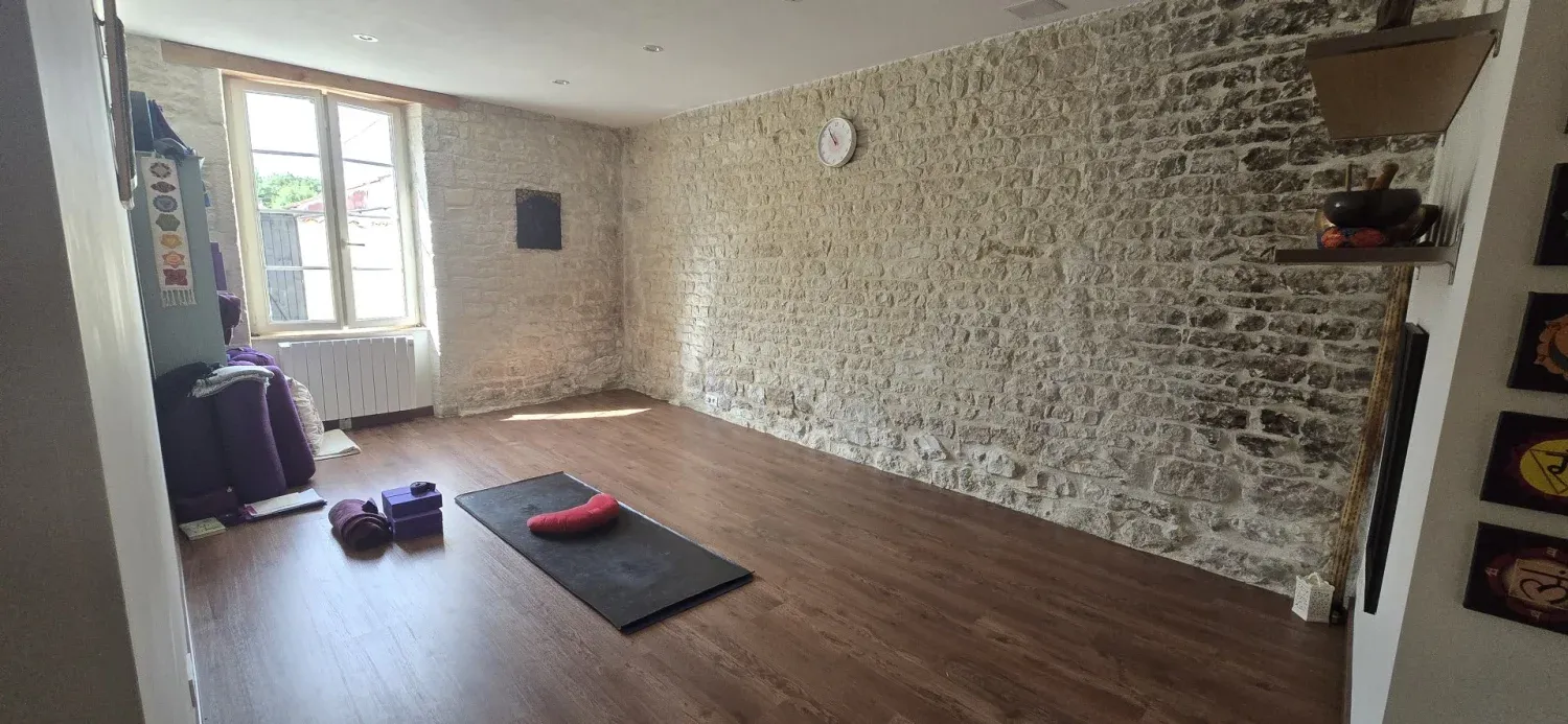 Loiré-sur-Nie, Charente-Maritime : maison en pierre de 206 m² avec gîte — photo 8