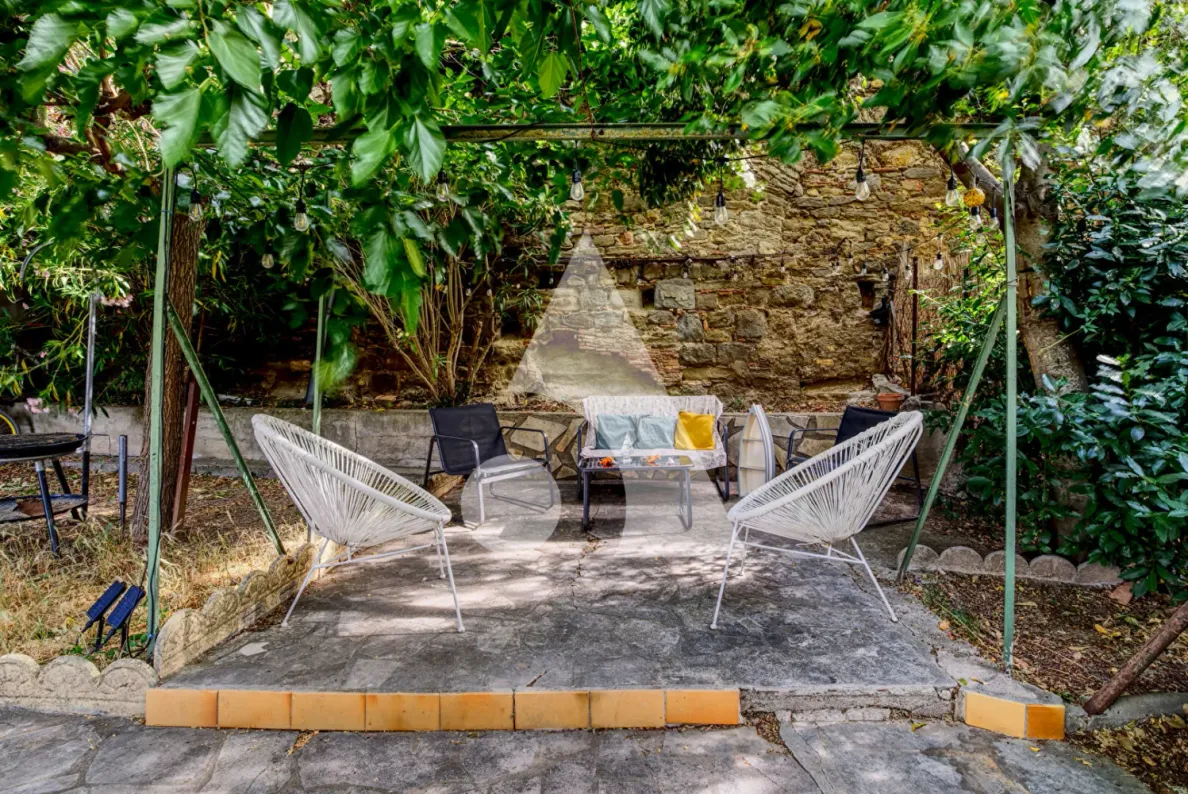 Maison de ville à vendre à Carcassonne, Aude – jardin et vue sur la Cité — photo 3