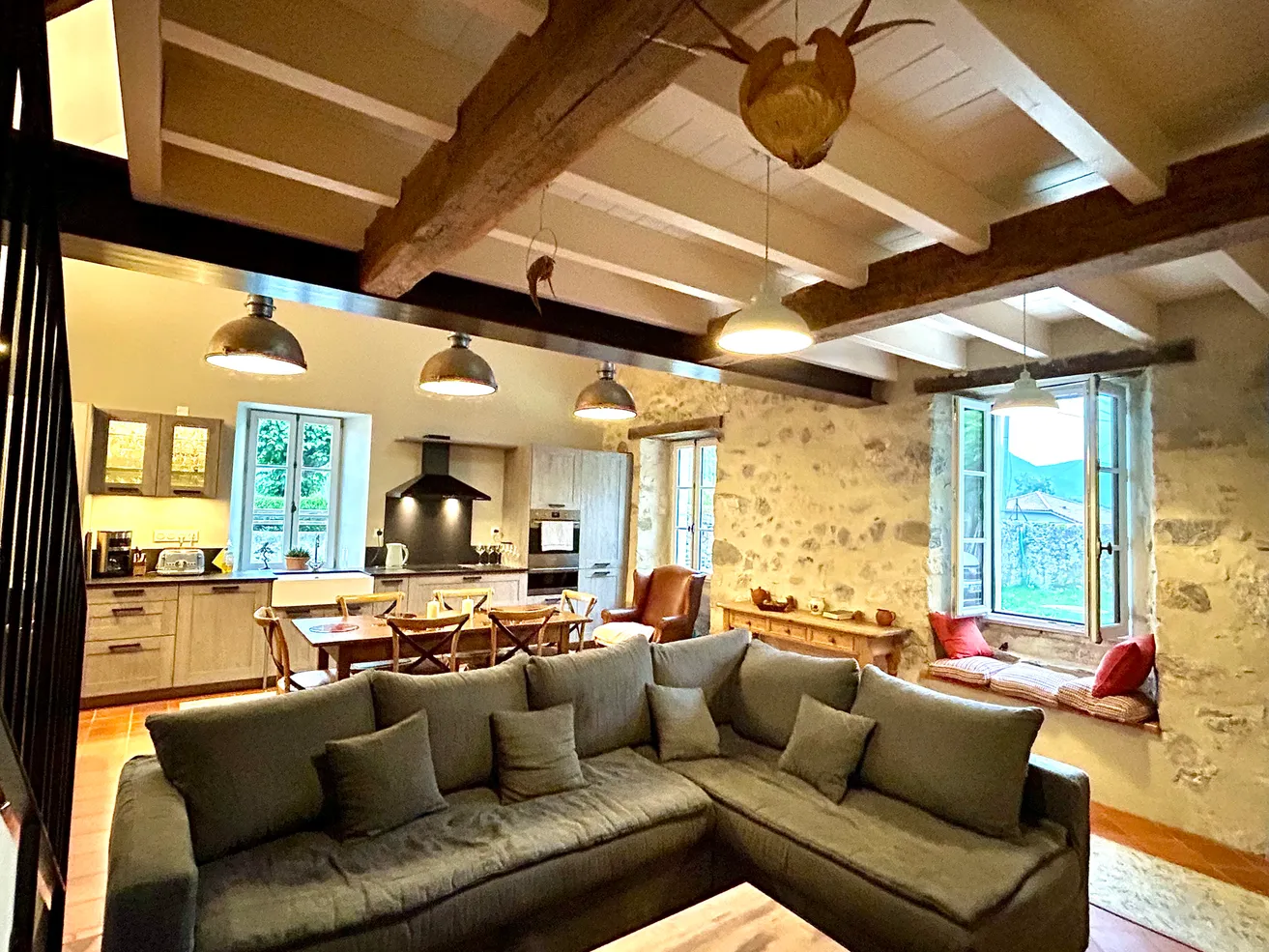 Maison de campagne rénovée avec grange aménageable à Bertren, Hautes-Pyrénées — photo 4