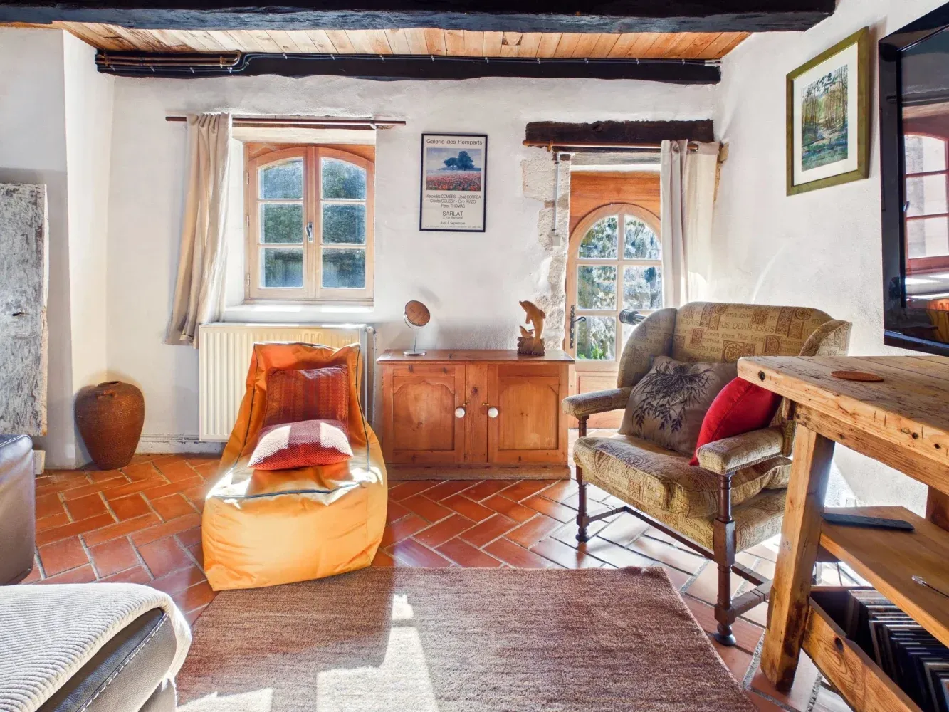 Maison en pierre à La Tour-Blanche-Cercles, Dordogne, avec grange et piscine — photo 4
