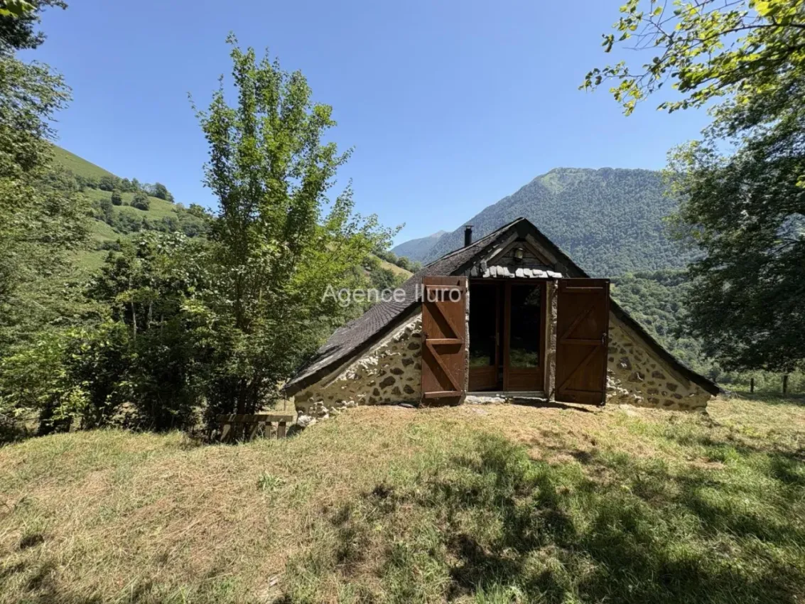 Stone barn for residential use in Escot, Pyrénées-Atlantiques, with 1.17 ha of land photo 2