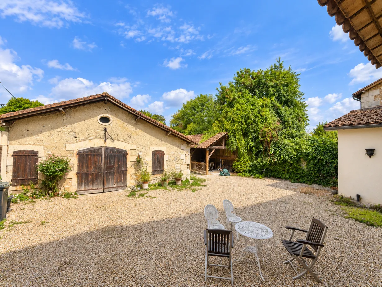 Manor house for sale in Chalais, Charente, with separate gîte and barn photo 10