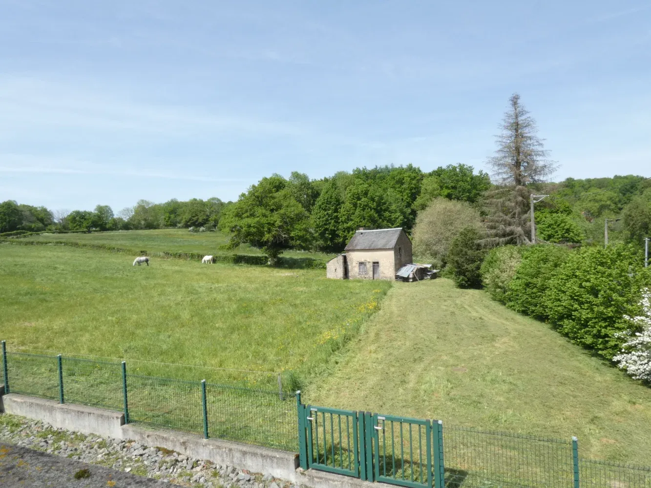 Jarnages, Creuse: Stone Country House with Outbuildings and 4.6 ha photo 4