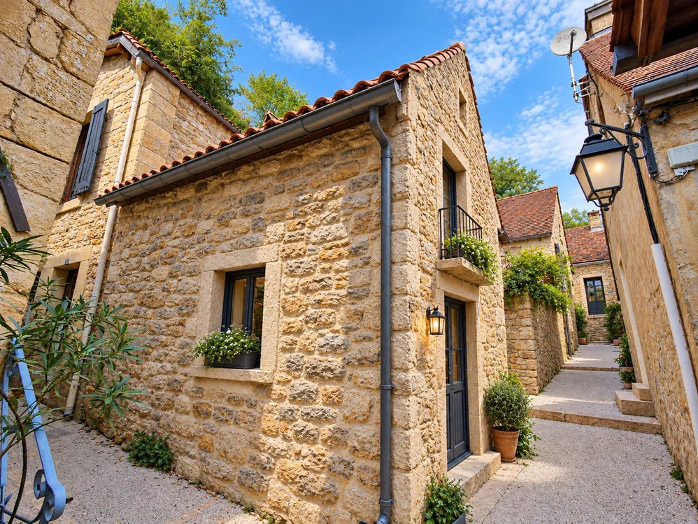 Maison de ville à rénover avec cour à Sarlat-la-Canéda, Dordogne — photo 6