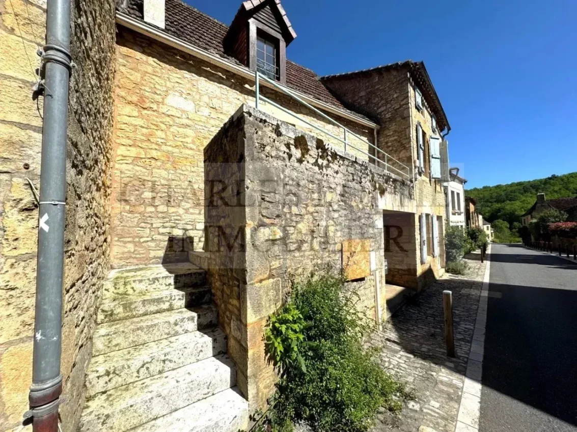 Maison de village en pierre rénovée avec jardin à Cazals, Lot — photo 6