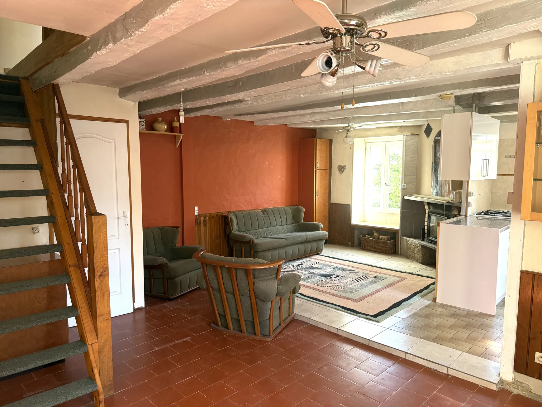 Maison de village avec annexe et jardin à vendre à Queaux, Vienne — photo 4