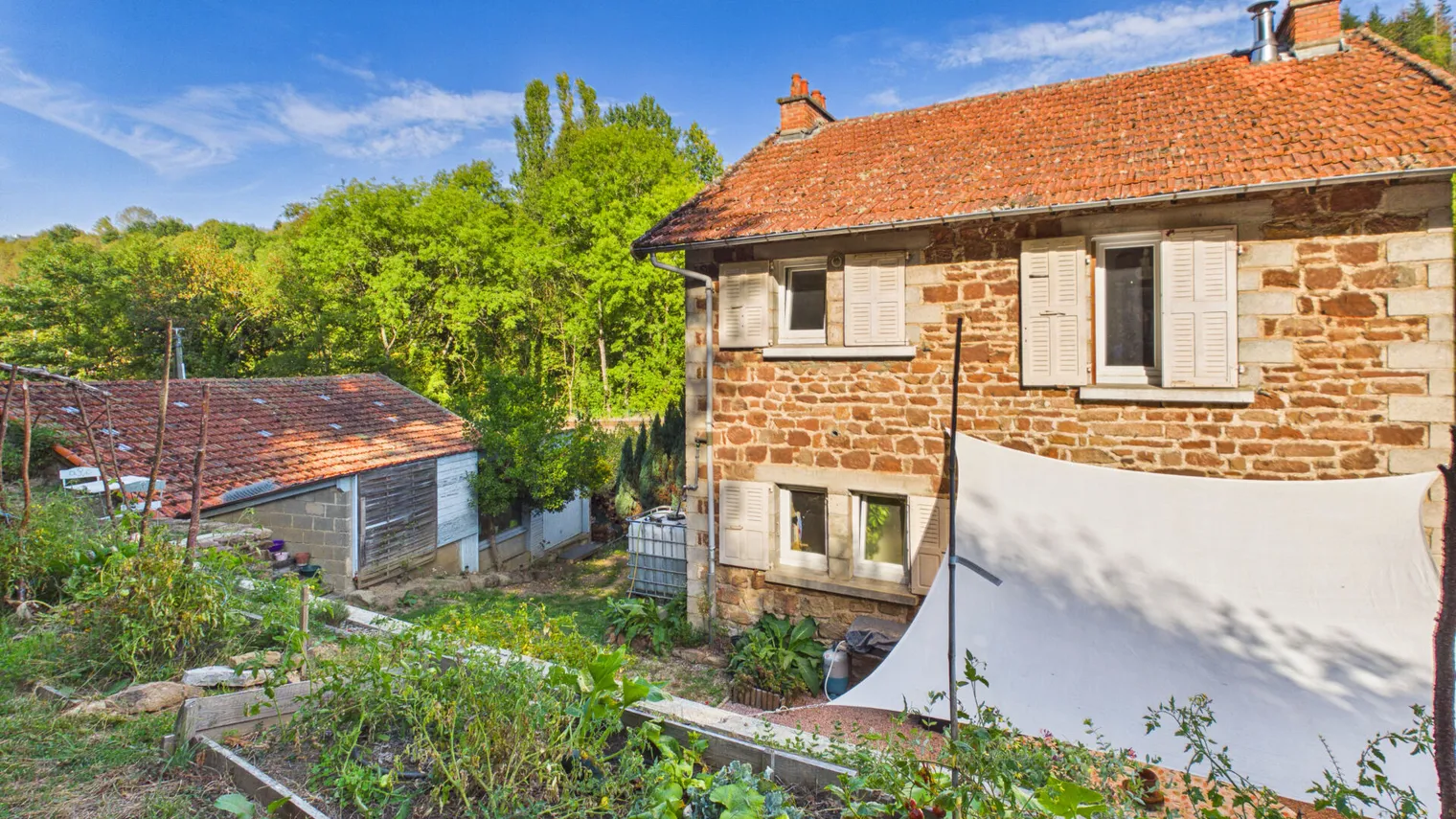 Maison en pierre avec terrain d’un hectare à Auzits, Aveyron — photo 2