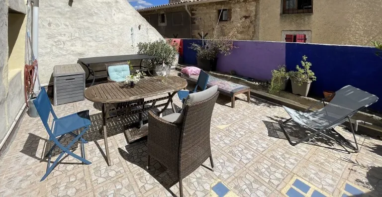 Quarante, Hérault : maison de village de 95 m² avec terrasse de 28 m² Photo du bien