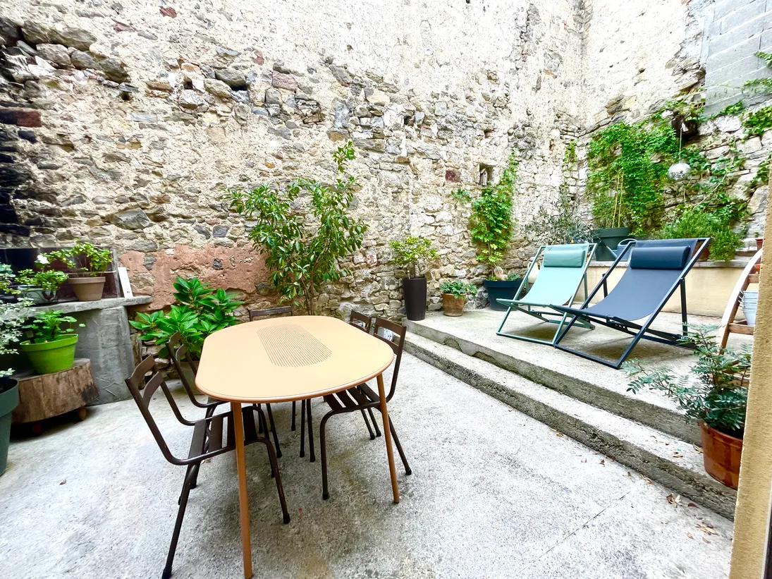 Renovated Village House in Val-de-Dagne, Aude, with Private Courtyard photo 10