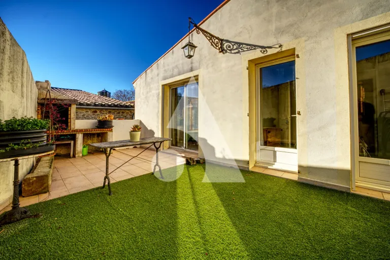 Maison en pierre à vendre près de Carcassonne, Aude, avec atelier de 57 m² Photo du bien