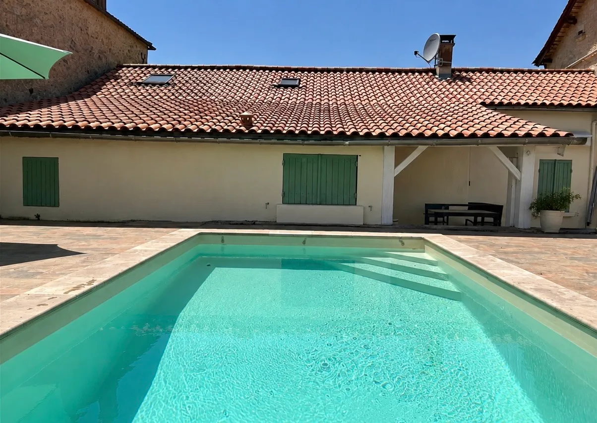 Maison de village avec piscine chauffée à Beaumontois en Périgord, Dordogne — photo 2