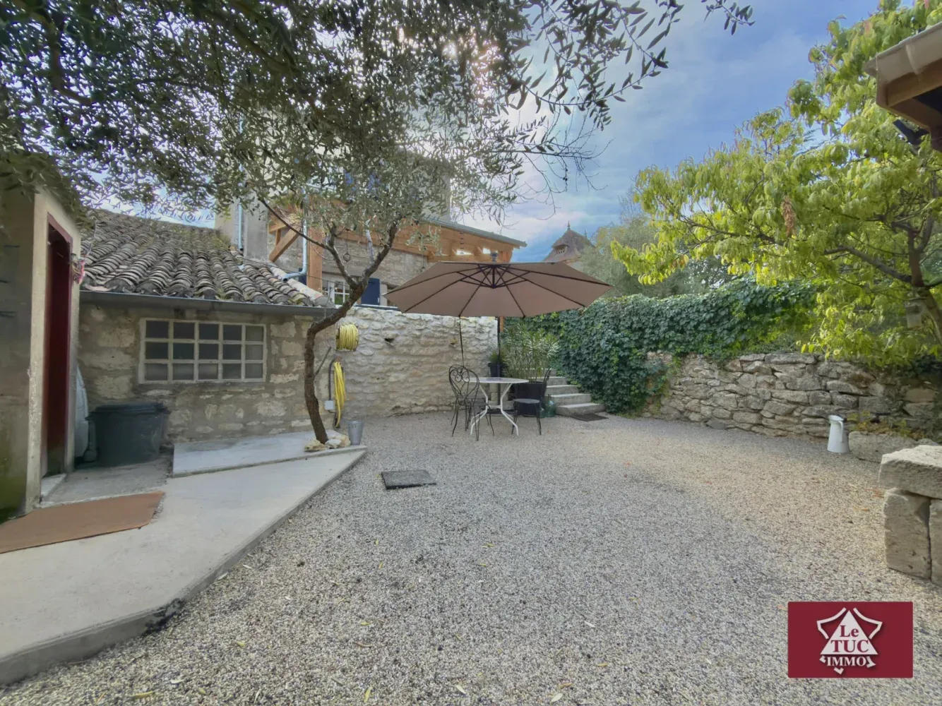 Stone Village House with Outbuildings in Laroque-Timbaut, Lot-et-Garonne photo 3