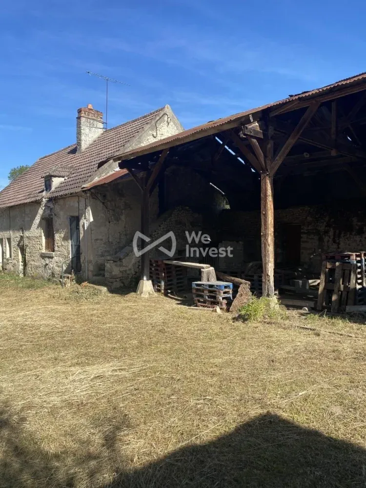 Guigneville-sur-Essonne, Essonne: Stone House to Renovate with Outbuildings and Garden photo 3