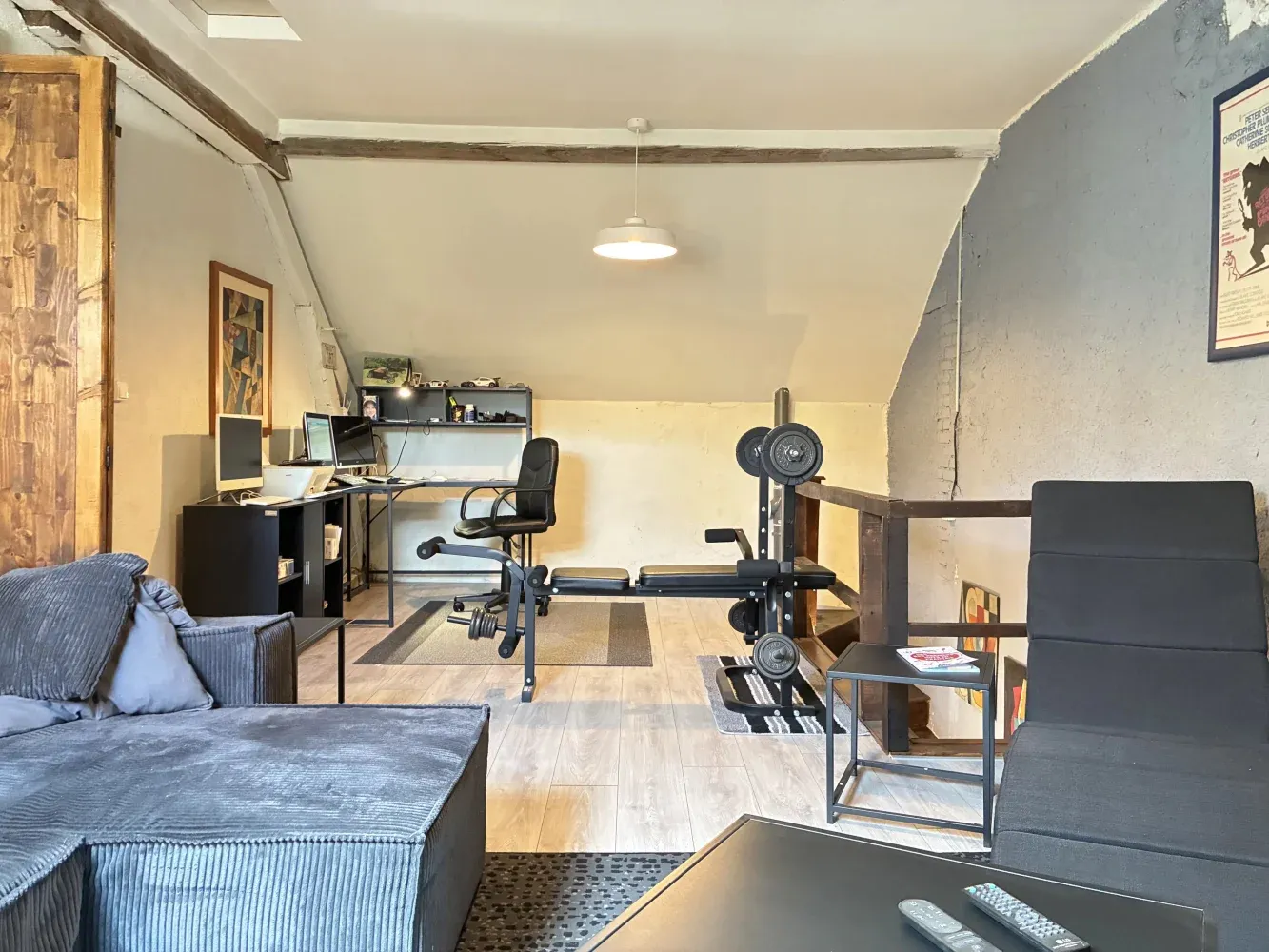 Renovated village house with a view of the river in Brigueil-le-Chantre photo 9