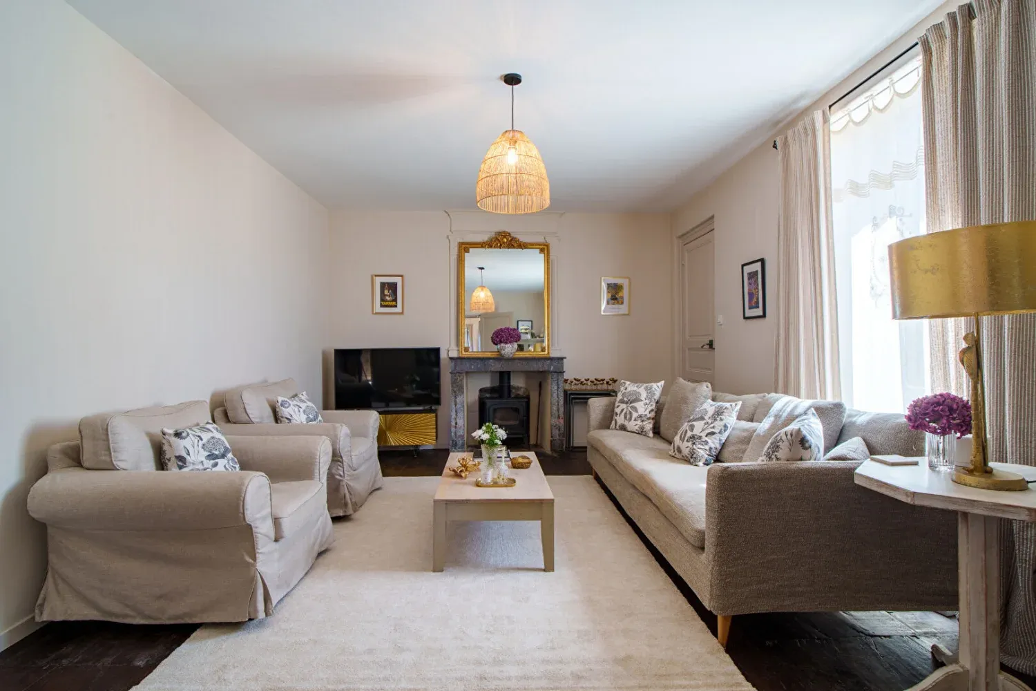 Renovated Manor House with Enclosed Courtyard, Garden and Outbuildings in Charmé photo 5
