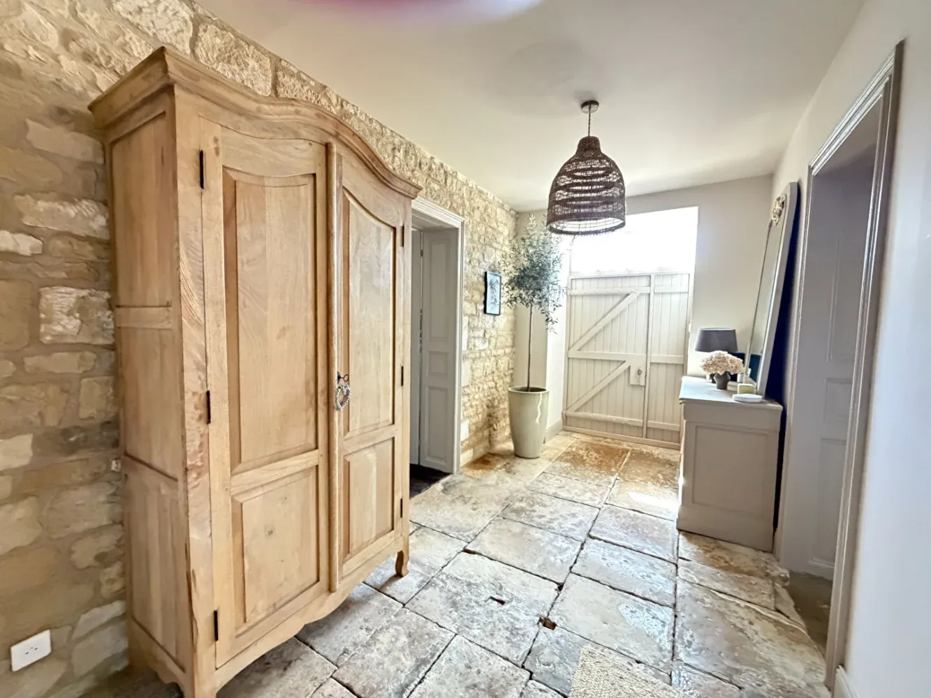 Renovated Manor House with Enclosed Courtyard, Garden and Outbuildings in Charmé photo 8