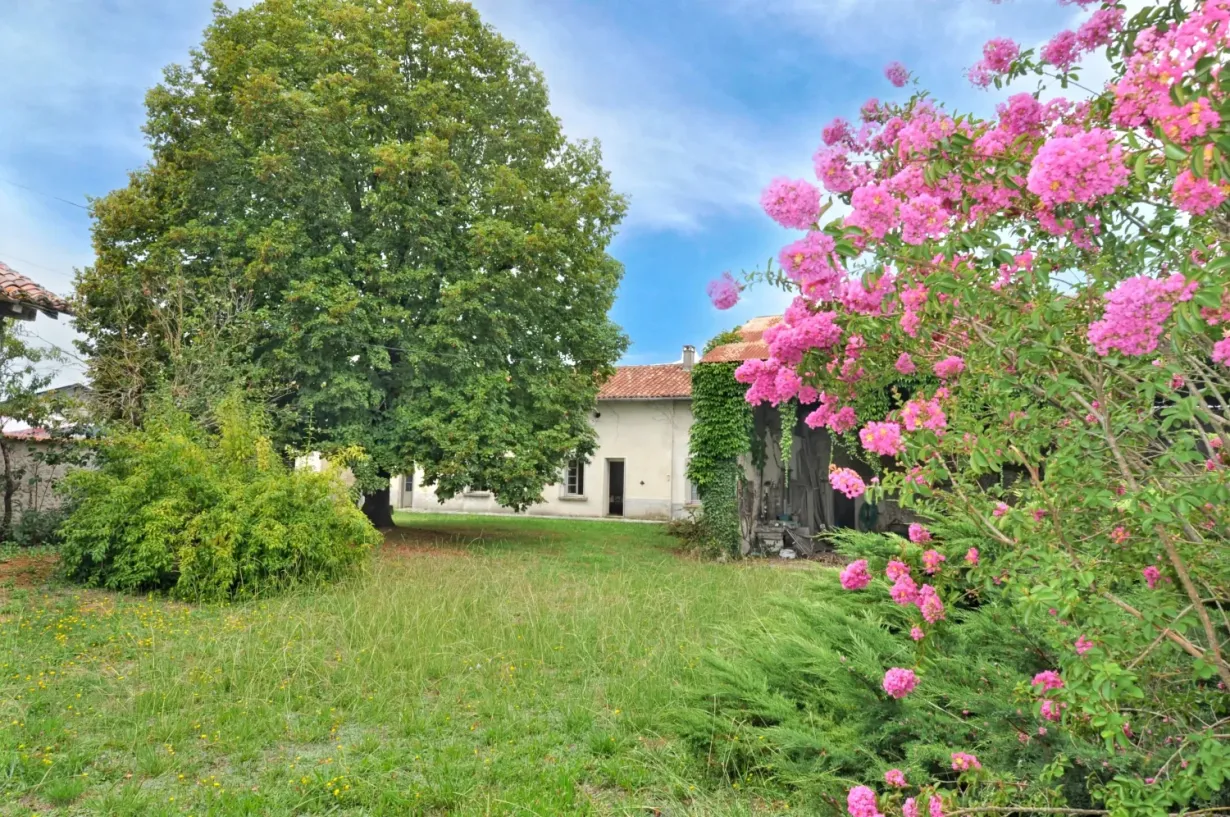 Former farmhouse to restore near Saint-Séverin, 160 m² on 4,794 m² photo 2