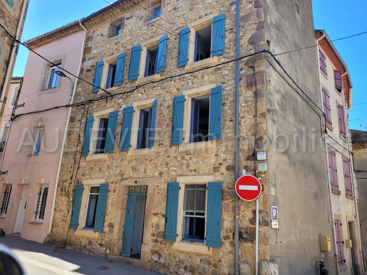 Stone village house in Thézan-des-Corbières, 4 bedrooms, with convertible attic photo 2