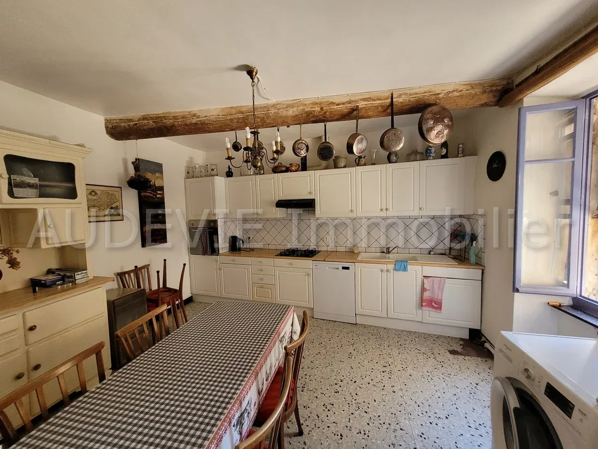 Stone village house in Thézan-des-Corbières, 4 bedrooms, with convertible attic photo 4