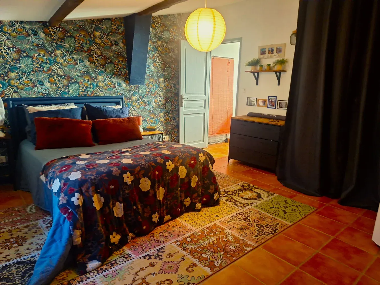 Maison de village mitoyenne rénovée à Valros, avec terrasse et balcon — photo 10