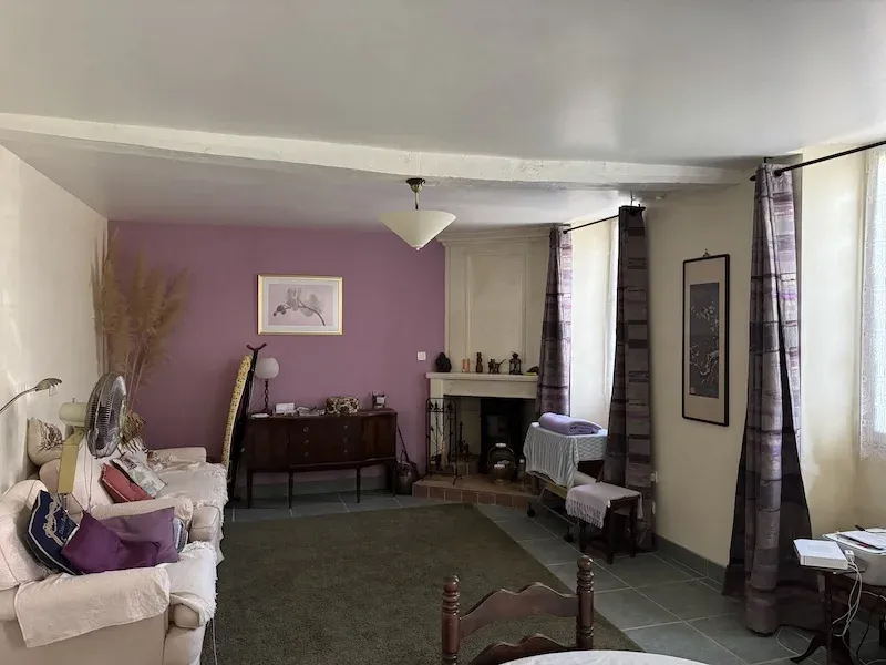 Stone village house with garden in Sainte-Ramée photo 2