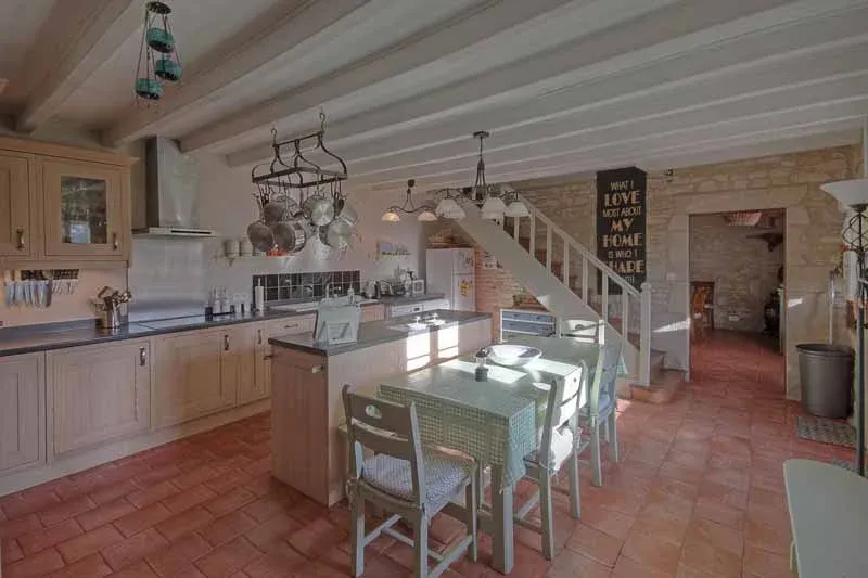 Renovated 200 m² Stone Longère in Sainte-Soline with Rental Income Potential photo 5