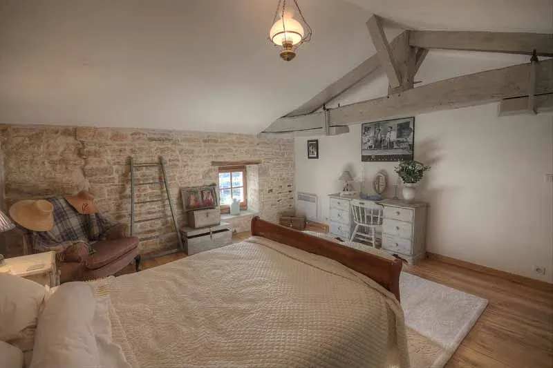 Renovated 200 m² Stone Longère in Sainte-Soline with Rental Income Potential photo 9