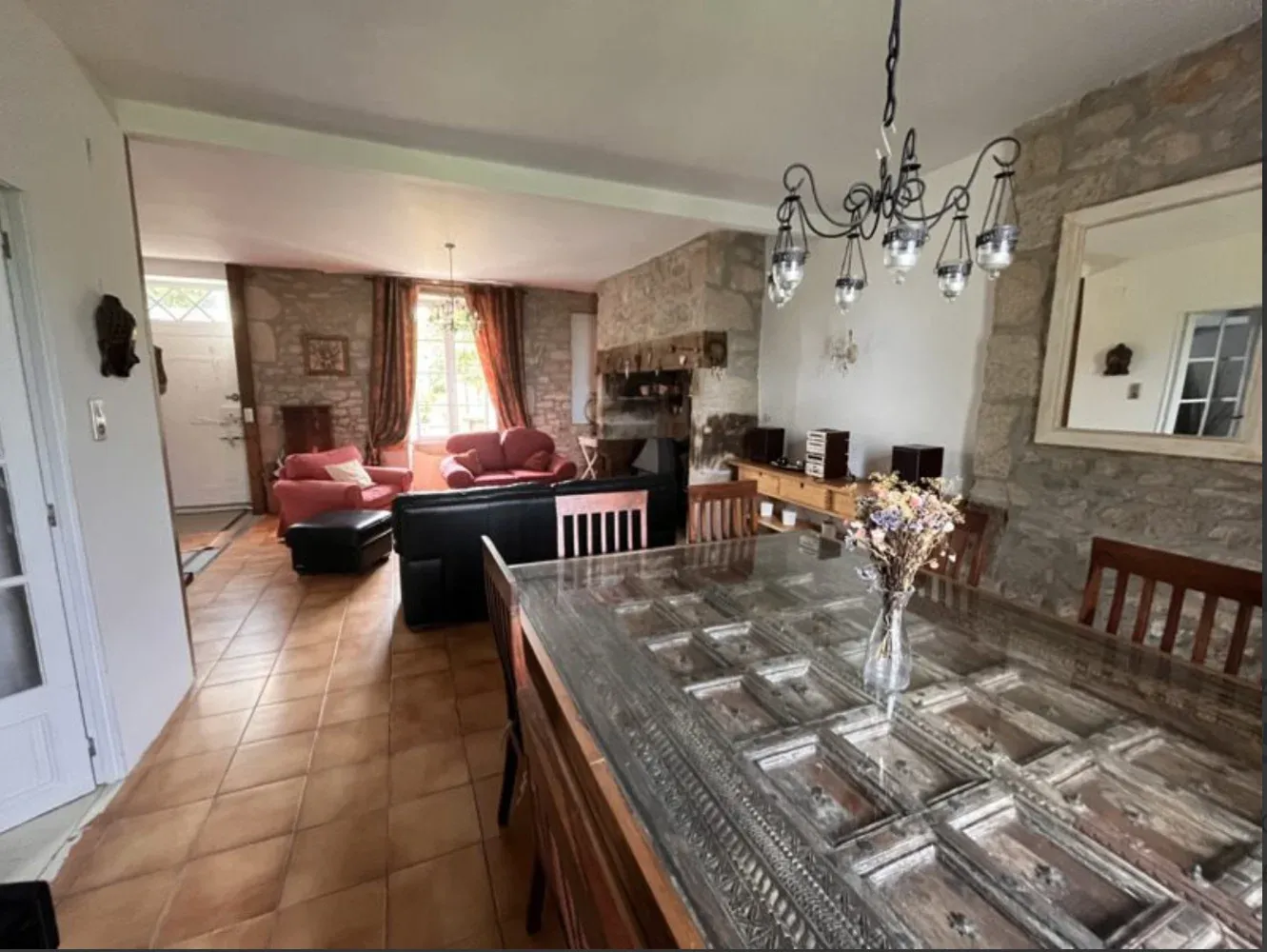 Renovated manor house in Goulles, with independent gîte and views of the Massif Central photo 7