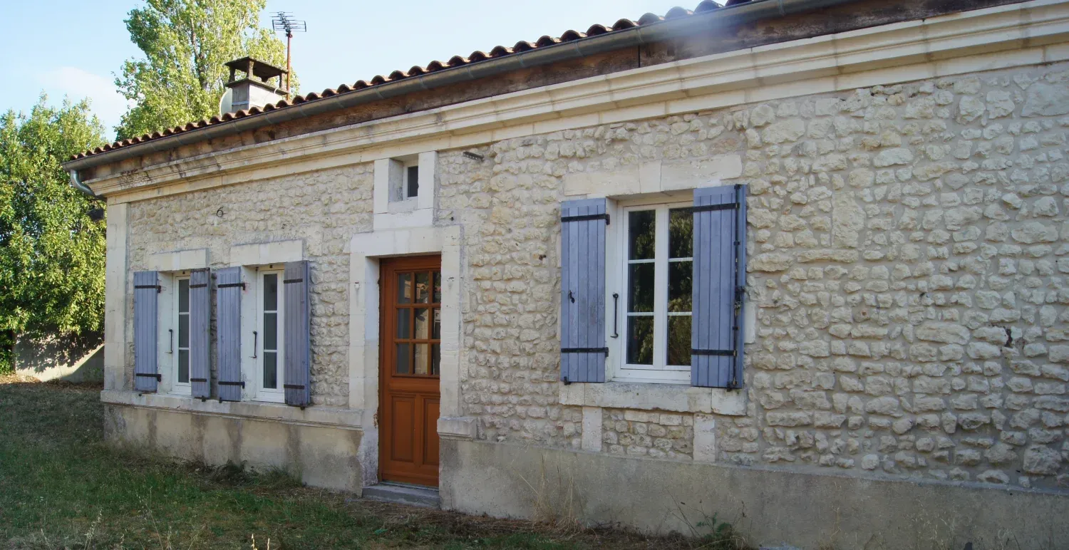 Stone Country House with Cottage, Pond and Wooded Garden in Condéon photo 2
