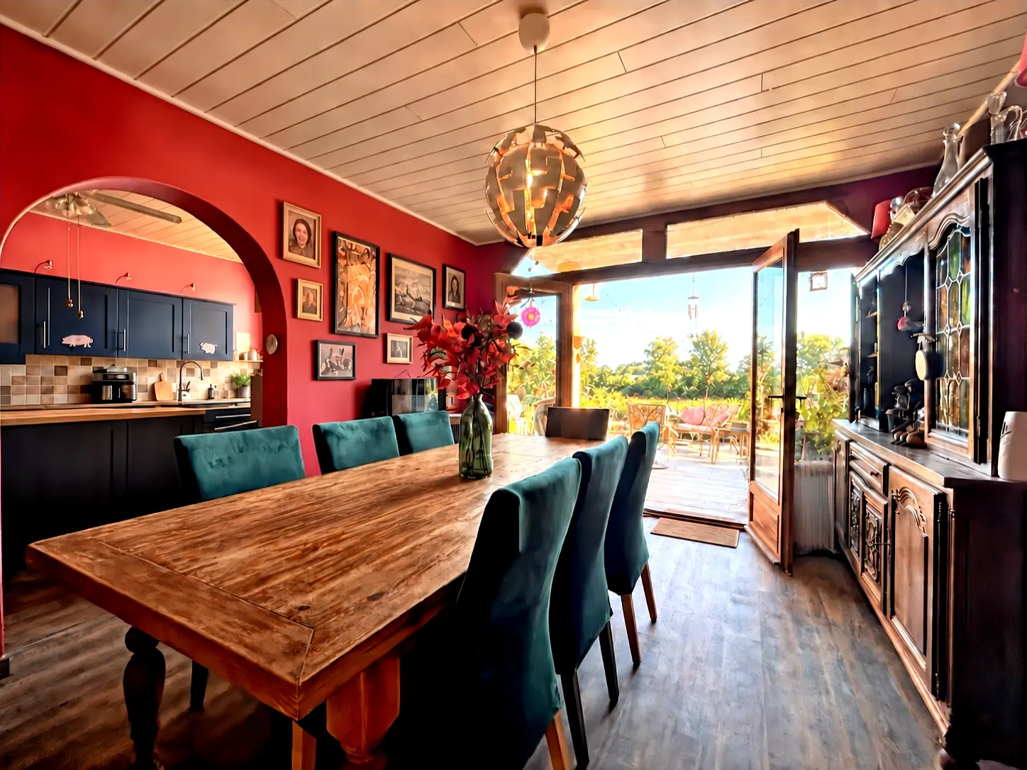 Village House, Characterful Former Forge with Views of the Garonne in Lamagistère photo 4