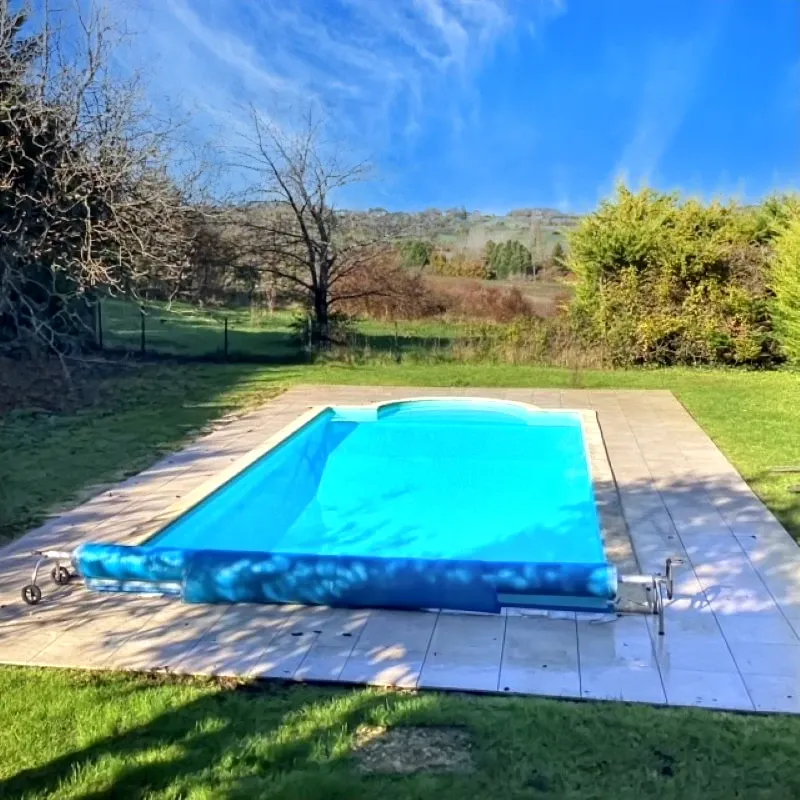 Semi-detached house with pool and outbuildings in Chalais (16210) photo 2