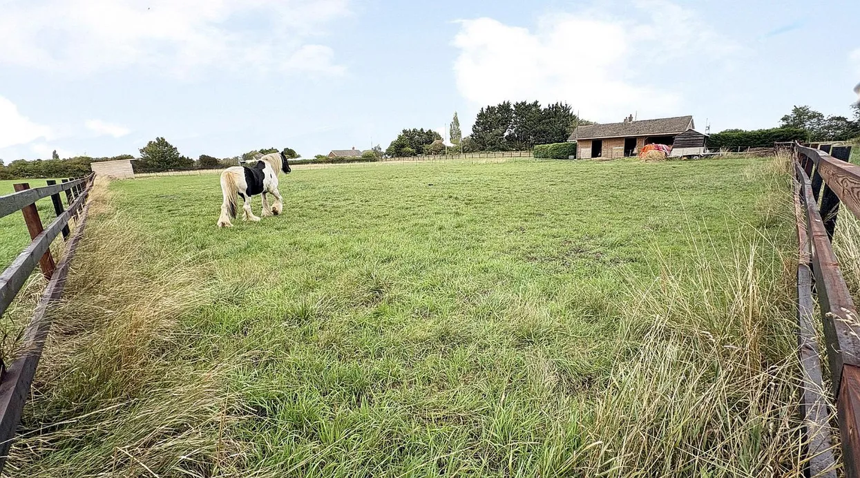 Stickney, Lincolnshire: Three-Bedroom Bungalow with Equestrian Facilities and Approx. 7 Acres photo 3