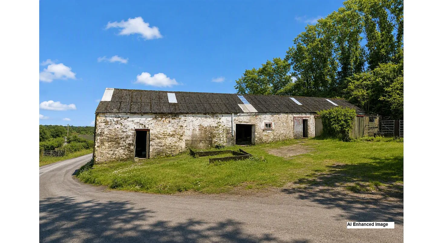 Porthyrhyd, Carmarthenshire Cottage with Stone Barns and 5 Acres for Sale photo 2