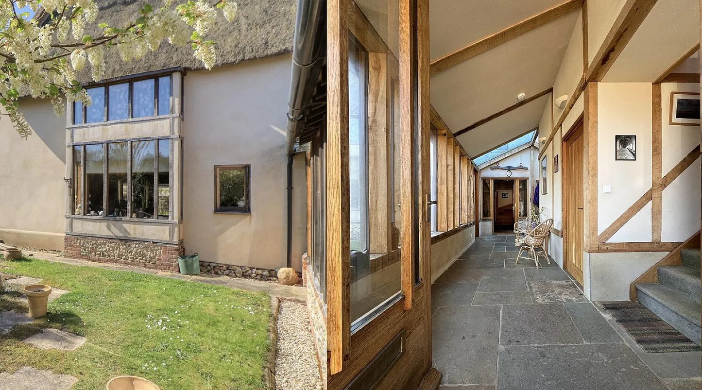 Grade II Listed Thatched Farmhouse with Studio and 0.63 Acres in Strumpshaw, Norfolk photo 7