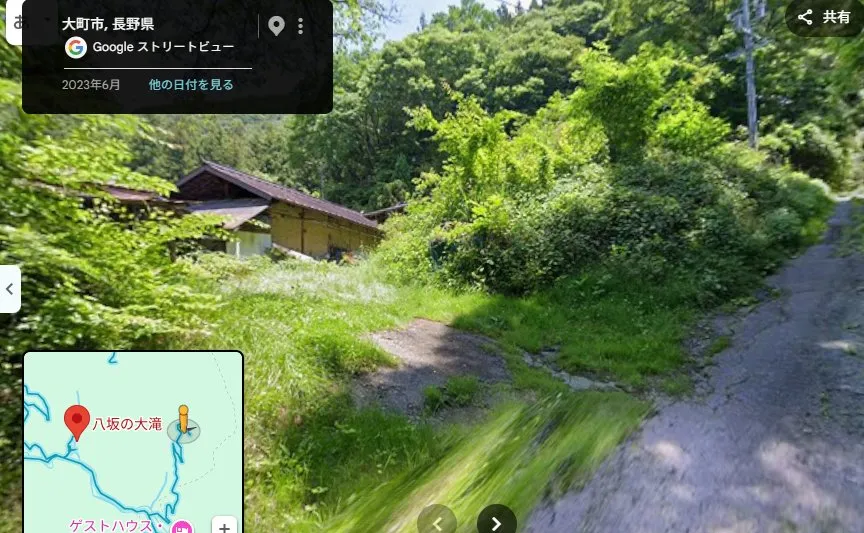 Land with an Old House in Omachi City, Nagano Prefecture, Approx. 6,000 Tsubo, Radio Tower Income, ¥0 photo 8