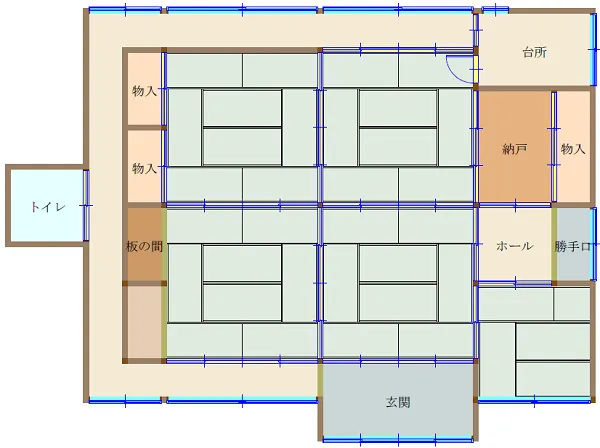 岡山県笠岡市神島外浦の中古一戸建て｜5K・土地401㎡、海近の立地 写真 2