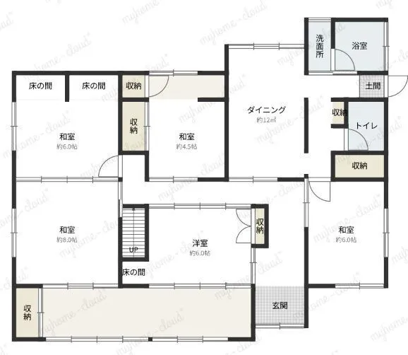 Pre-owned Single-Story Home in Aoki, Sakado City, Saitama Prefecture | 5DK, Garden and Approx. 9-Tatami-Size Enclosed Veranda photo 3