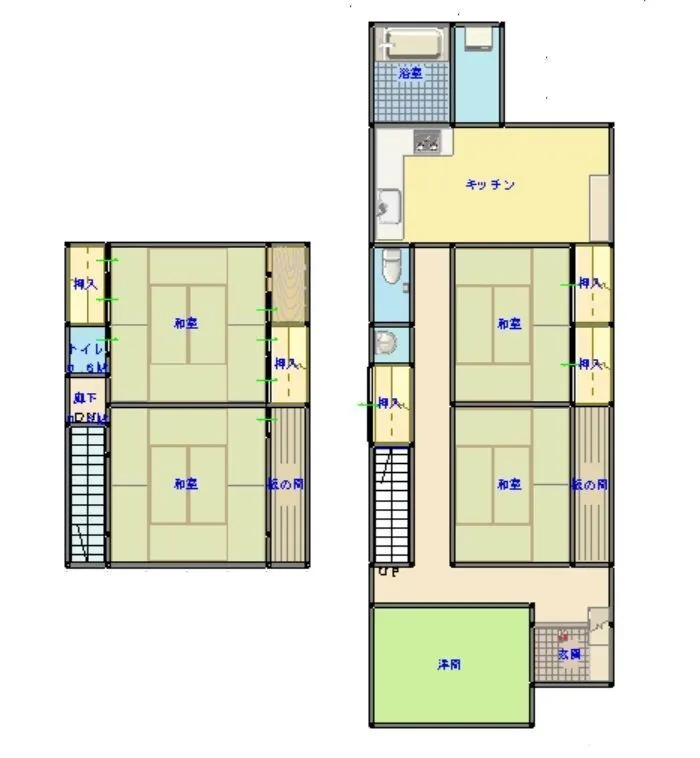 静岡県静岡市清水区蒲原中の中古一戸建て 5DK・土地358㎡、家庭菜園ができる庭 物件写真