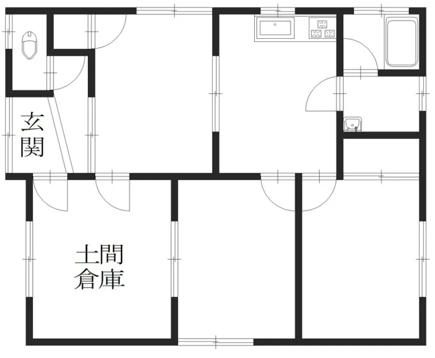 Pre-Owned Detached House in Goma, Hiyoshi-cho, Nantan City, Kyoto Prefecture | 3DK · 574 m² Land photo 3