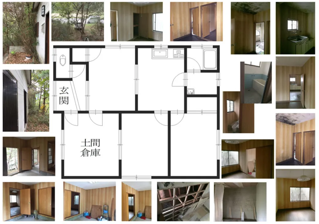 Pre-Owned Detached House in Goma, Hiyoshi-cho, Nantan City, Kyoto Prefecture | 3DK · 574 m² Land photo 2
