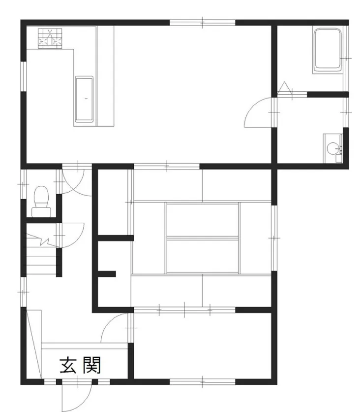 Used detached house in Goma, Hiyoshi-cho, Nantan City, Kyoto Prefecture, with 5LDK and a private garden photo 2
