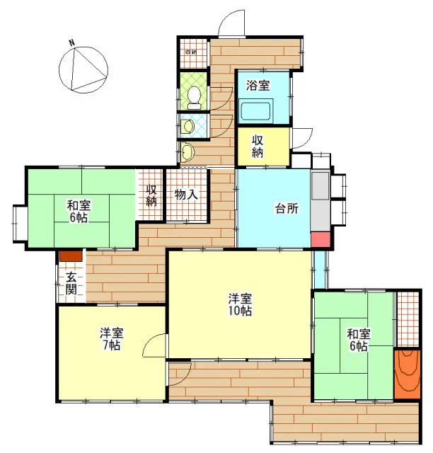 長野県坂城町の空き家バンク物件｜4DK・土地644.3㎡・価格1,000万円 写真 7