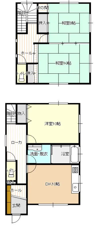 千葉県長生郡白子町古所の中古戸建て｜3DK・海水浴場まで約1km 写真 2